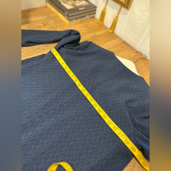 STELLA FOREST – Navy Textured Open Jacket (Size 40) - Picture 8 of 8